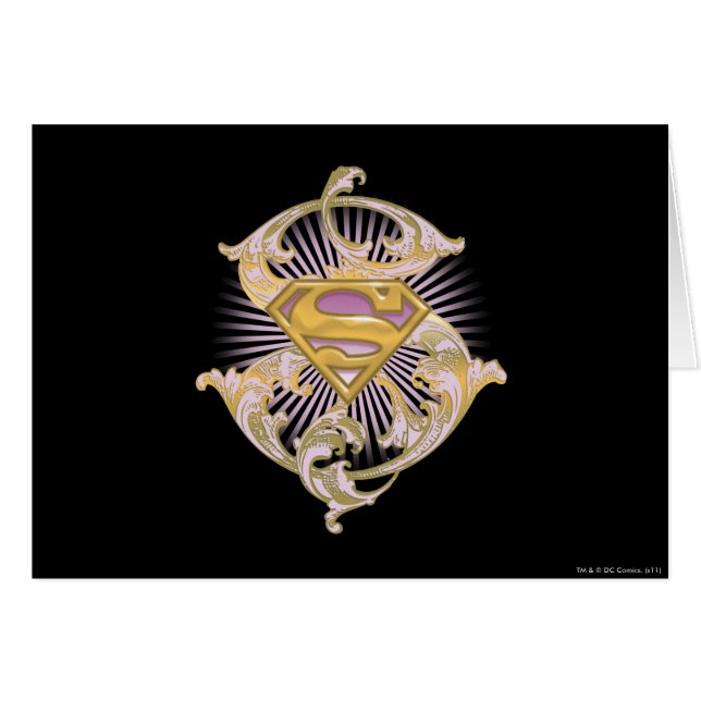 Logo de Supergirl Starbust (Anverso (Horizontal))