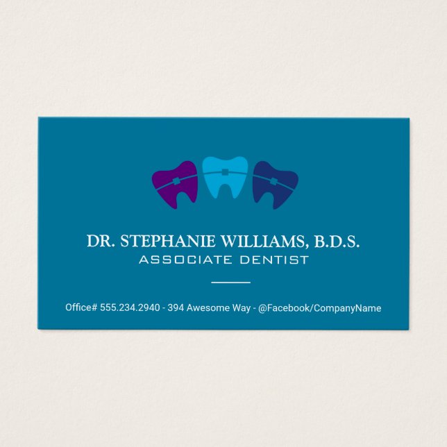 Logo de Teeth Braces | Dental (Frente)