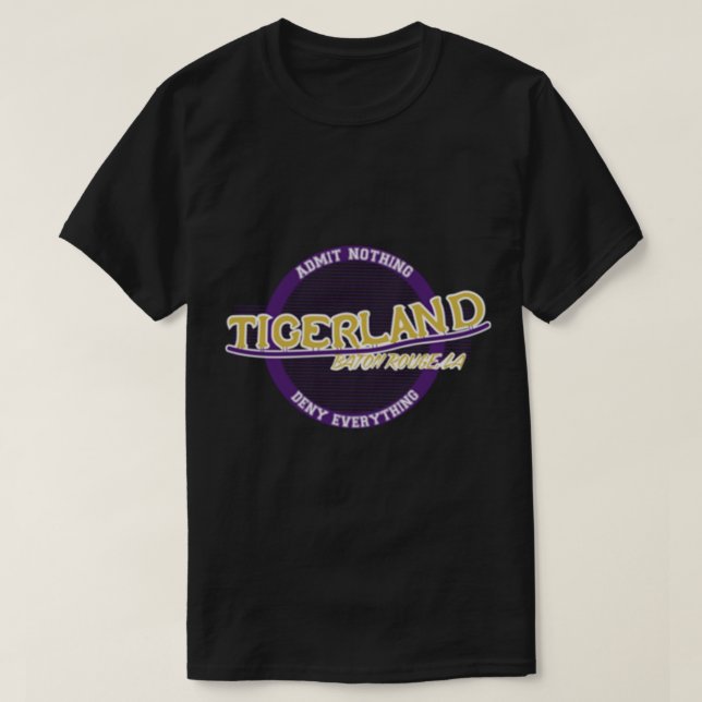 Logo de Tigerland - pegatina y camiseta clásica (Diseño del anverso)
