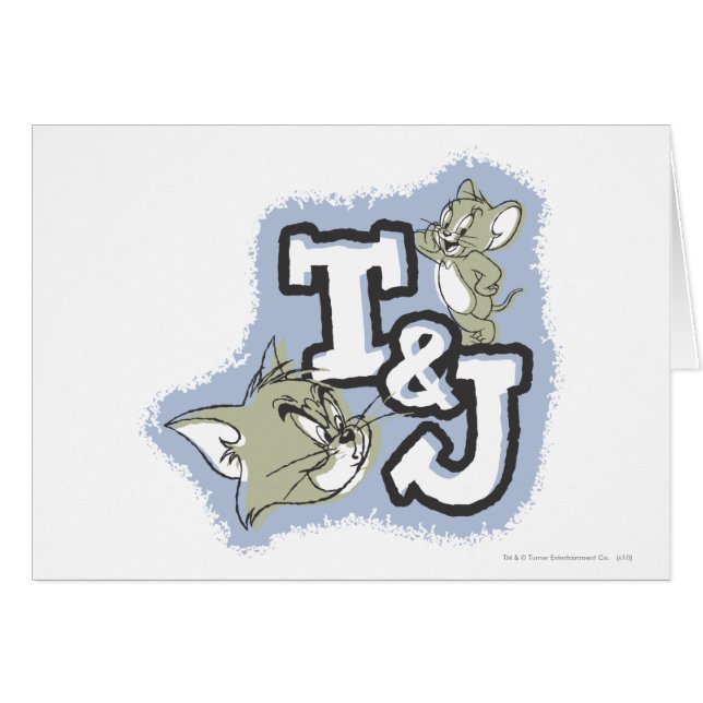 Logo de Tom y Jerry T&J (Anverso (Horizontal))