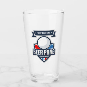 Logo de Torneo de Beer Pong Personalizable