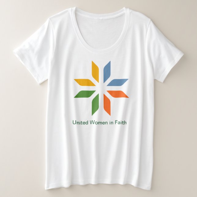 Logo de United Women in Faith Camisas de tamaño má (Anverso del diseño)