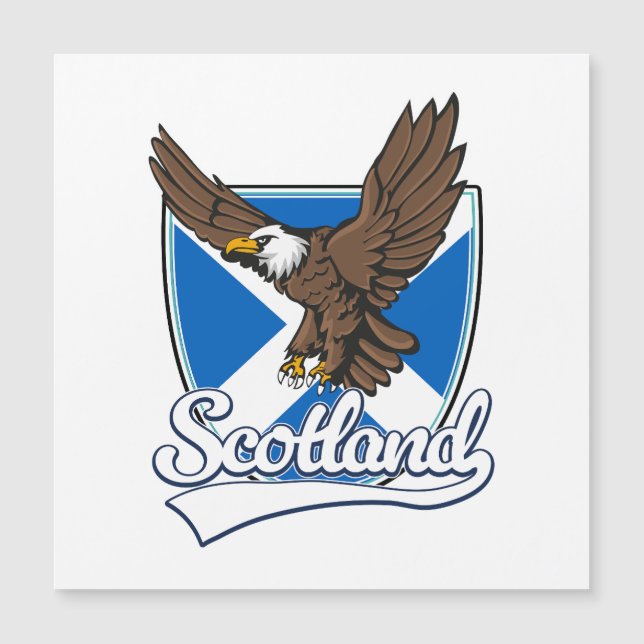 Logo de viaje de Escocia
