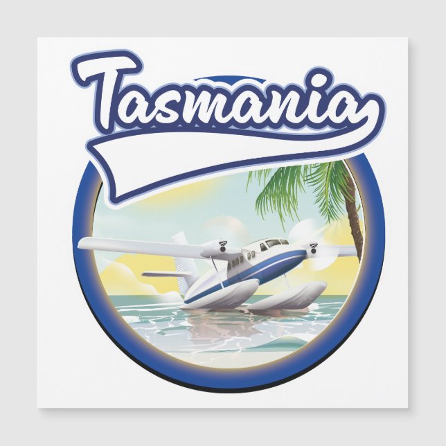 Logo de viaje de Tasmania (Anverso)