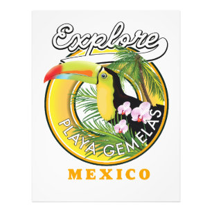 Logo de viaje Oaxaca México Foto Imprimir