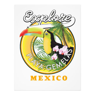Logo de viaje Oaxaca México Foto Imprimir
