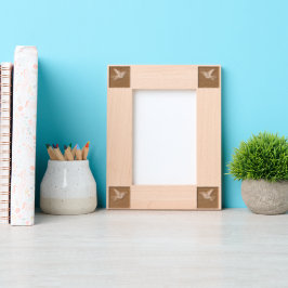 Logo de vuelo de aves Estilo de marco Paisaje natu