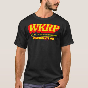 Logo de WKRP camiseta clásica