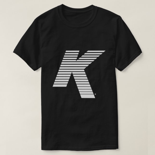 Logo de Zildjian K, camiseta clásica de tinta blan (Diseño del anverso)