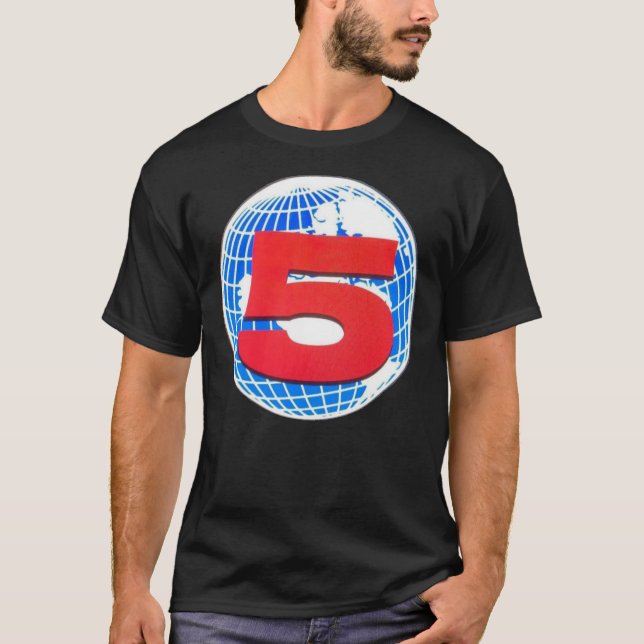 Logo del Canal 5 camiseta clásica (Anverso)