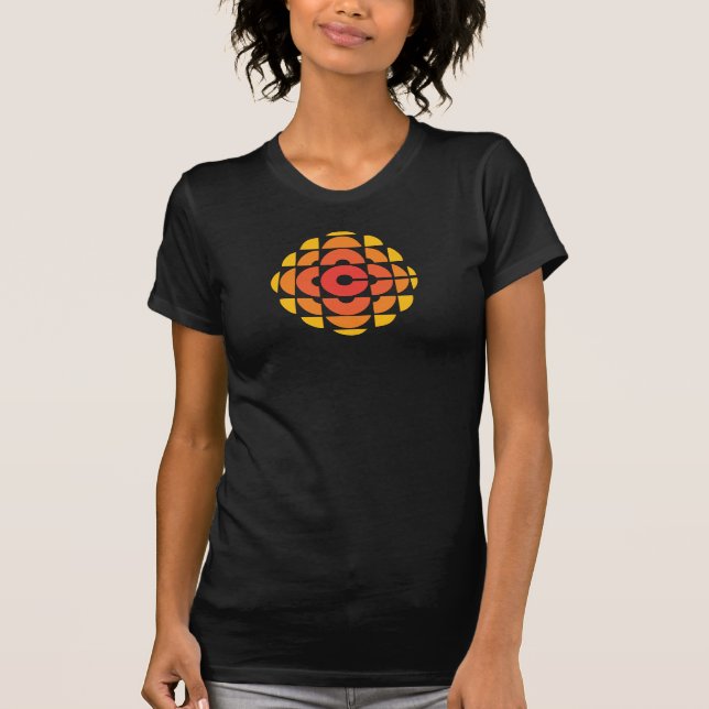 Logo del CBC 1974 Camiseta delgada para mujer (Anverso)