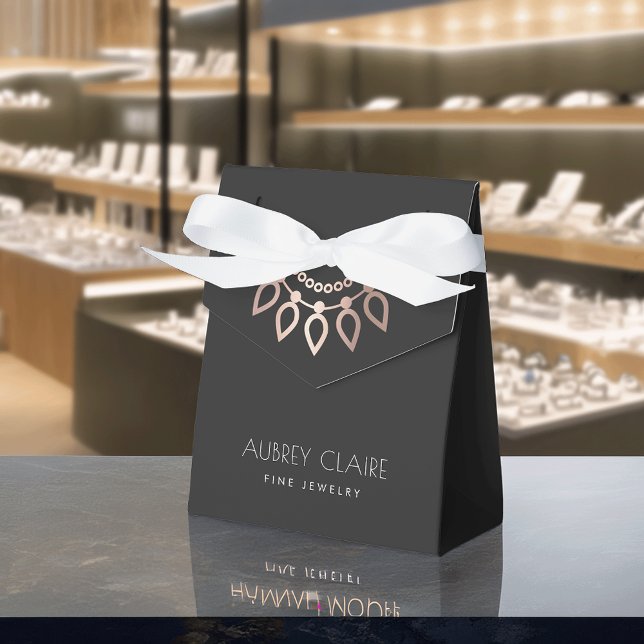 Logo del collar de oro Rosa | Caja de diseño de jo (Subido por el creador)