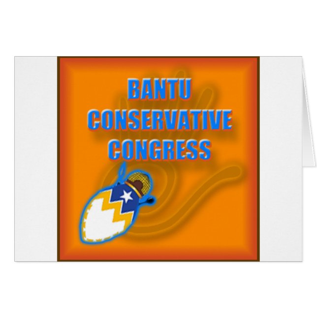 Logo del Congreso Conservador Bantu (Anverso (Horizontal))