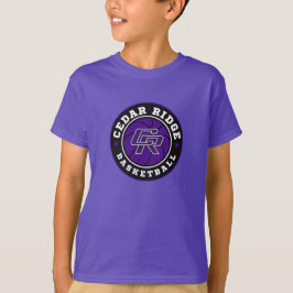 Logo del CRHS Basketball - Camisa púrpura para niñ