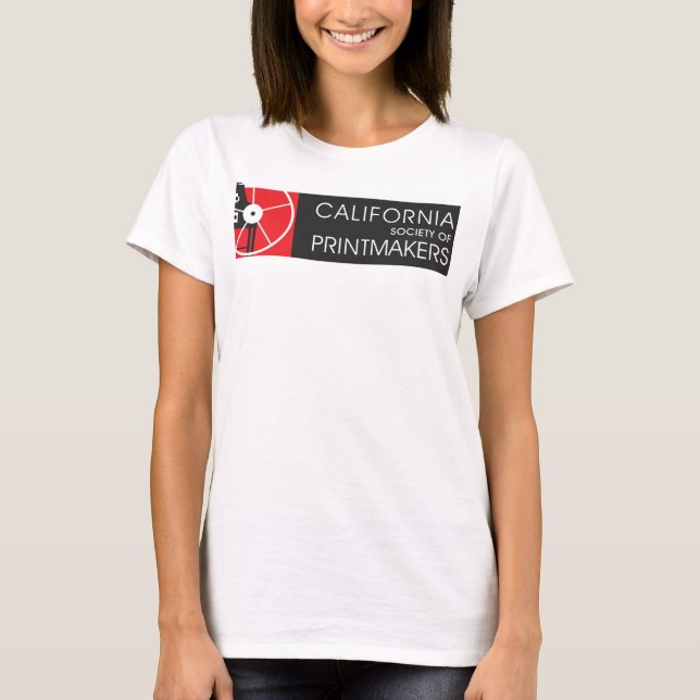 Logo del CSP de camisetas básicas para mujeres (Anverso)