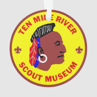 Logo del Museo Scout del río Diez millas Ornamento