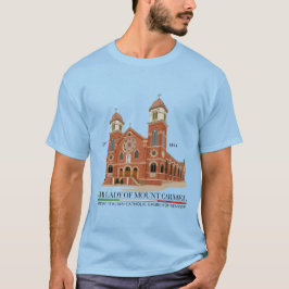 Logo del OLMC Camiseta azul claro para los hombres