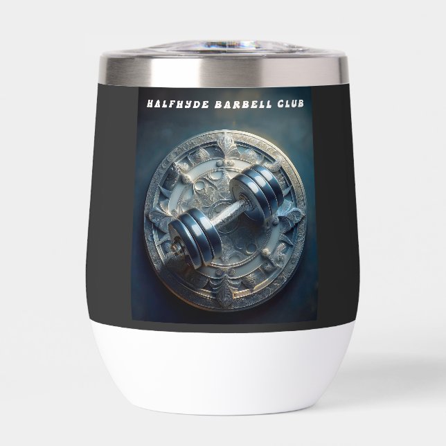 Logo del Pared del Club Barbell de Halfhyde (Frente)