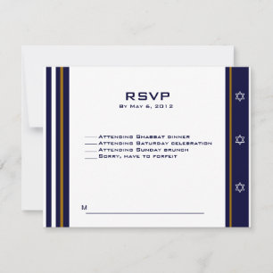Logo del Personalizado Mitzvah RSVP Bar Deportivo 