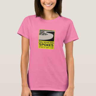 Logo del Spokes Camiseta Gris: Mujeres