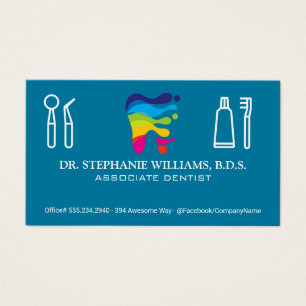 Logo dental colorido   Herramientas