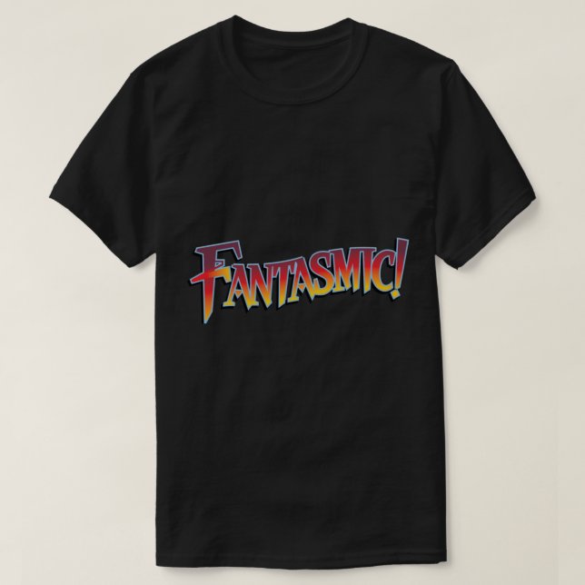 Logo fantástico camiseta clásica (Diseño del anverso)