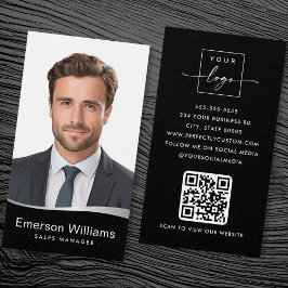 Logo imitación de la foto de la ola de plata QR ta