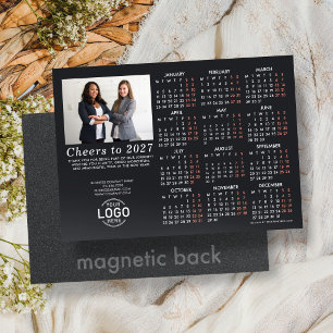 Logo Info Foto Tarjeta Magnética Calendario 2027 N