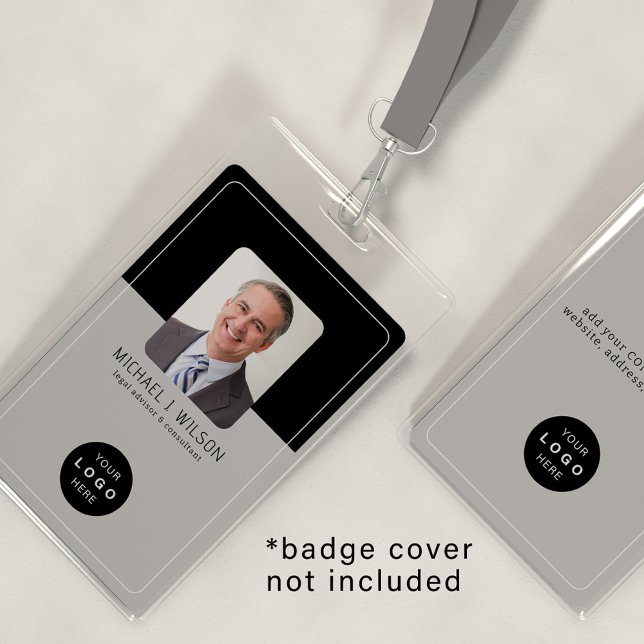 Logo moderno de la empresa de tarjetas de identida (Subido por el creador)