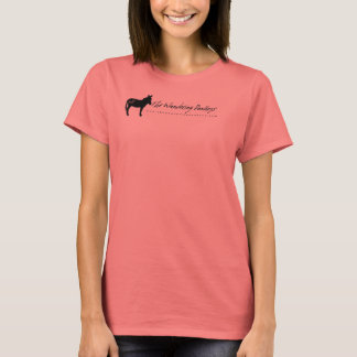 Logo Mujeres Racer Atrás Camiseta Azúcar Quemado L