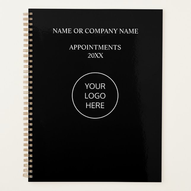 Logo Negro Blanco Libro Planificador de Negocios C (Anverso)