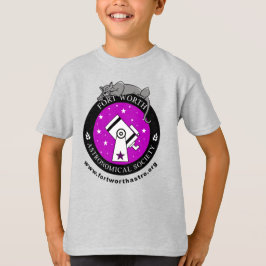 Logo oficial de FWAS Niños con camiseta Ash