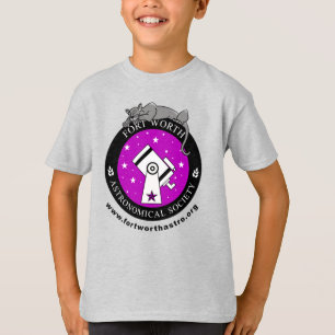 Logo oficial de FWAS Niños con camiseta Ash