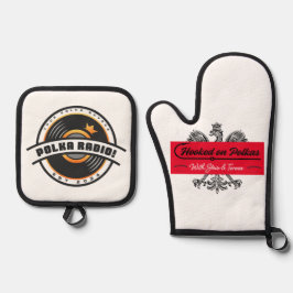 Logo Oven Mitt and Pot Holder Set