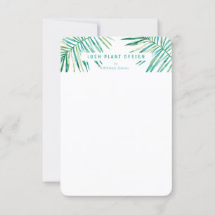 LOGO PALM LEAF MODERNO vida botánica exuberante ve
