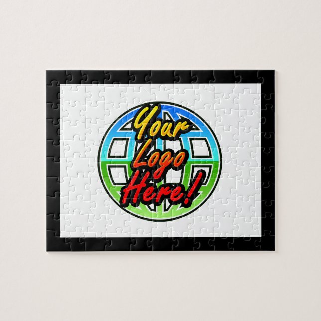 Logo personalizado o rompecabezas de regalo de fot (Horizontal)