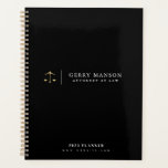 logo personalizado planificador de negocios negro<br><div class="desc">diseño moderno minimalista personalizado de logotipo. Puede editar el logotipo,  los colores y el texto en este libro de planificación.</div>