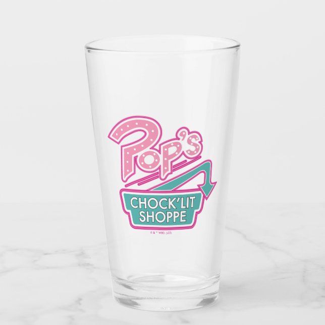 Logo rosa de la tienda "chock'Lit" del Pop (Anverso)