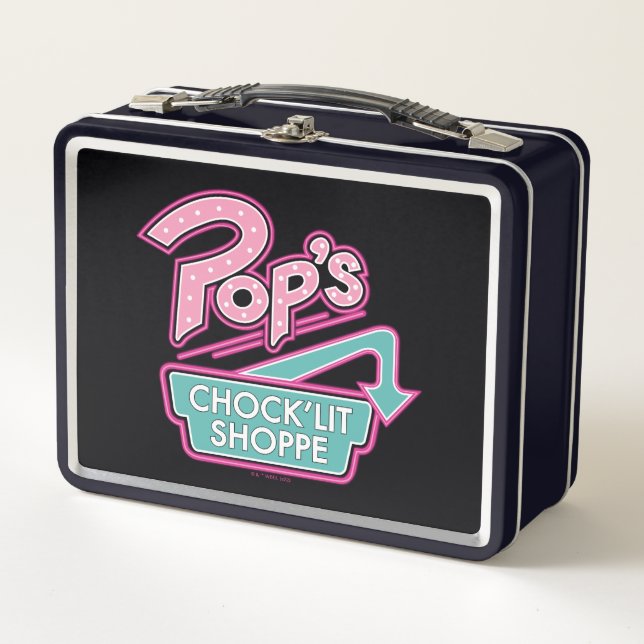 Logo rosa de la tienda "chock'Lit" del Pop (Anverso)