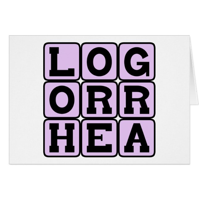 Logorrea, verborrea incoherente (Anverso (Horizontal))
