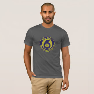 Logotipo a todo color de la camisa de 6 hombres de