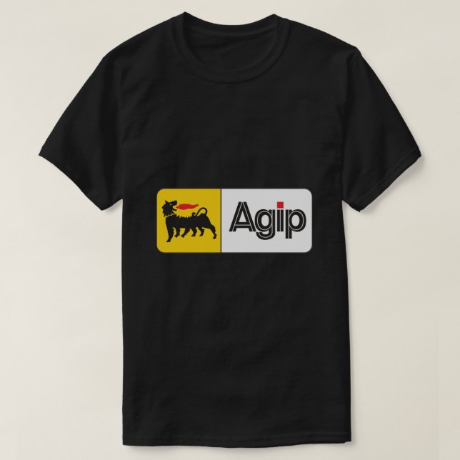 Logotipo Agip Merchandise camiseta esencial (Diseño del anverso)