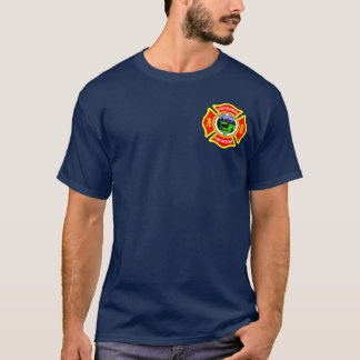 Logotipo antiguo Lago Cushman, camiseta contra inc