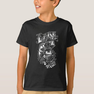 logotipo blanco de camisa infantil