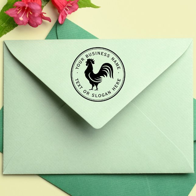 logotipo comercial de Personalizado de pollo Sello (Subido por el creador)