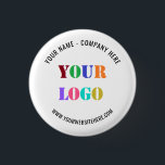 Logotipo comercial de personalizado y botón de pro<br><div class="desc">Colores y tipos de letra personalizados - Diseñar su propio botón personalizado con el logotipo y el nombre de su empresa Sitio web o Personalizado de texto Botones comerciales promocionales / Regalo - Añadir su logotipo / imagen - Foto o código QR y texto / información / más - Redimensionar...</div>