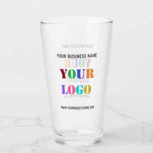Logotipo comercial de personalizado y vidrio promo