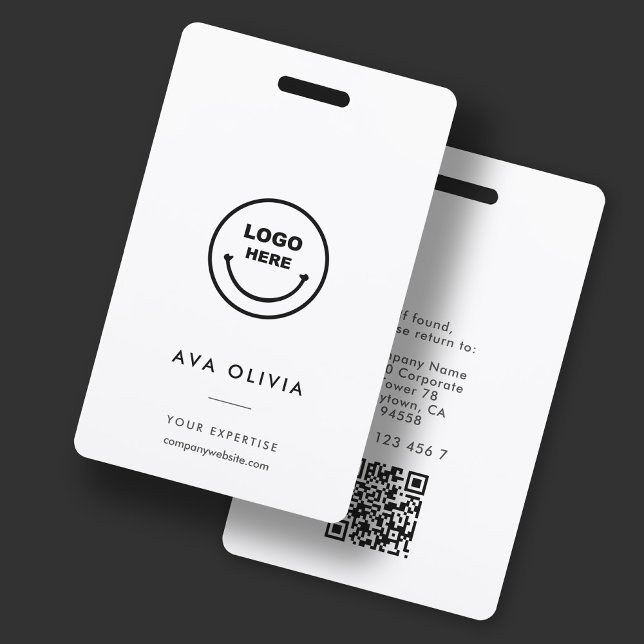 Logotipo comercial de tarjeta de identificación de (Subido por el creador)