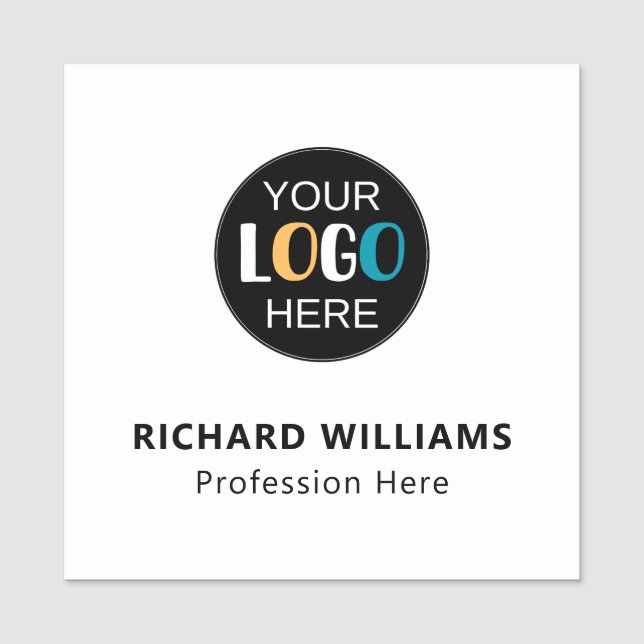 Logotipo comercial Identificación personalizada de (Anverso)