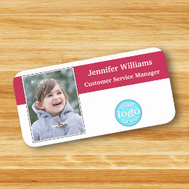 Logotipo comercial moderno Foto de identificación 